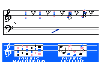 The Music Studioの画面