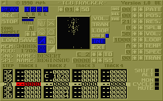 TCB Trackerの画面