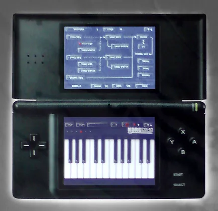 KORG DS-10の画面