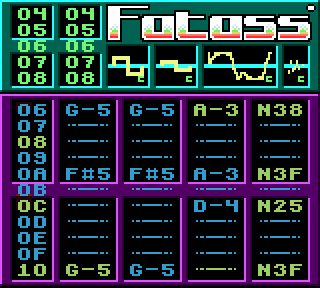 Fatass Trackerの画面
