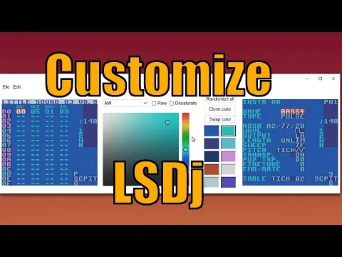 LSDPatchの画面