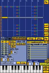 NitroTrackerの画面