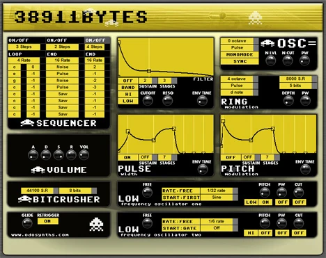 38911 Bytesの画面