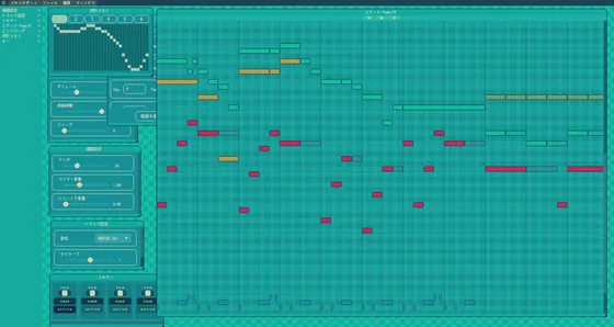 メキメキボーイの画面