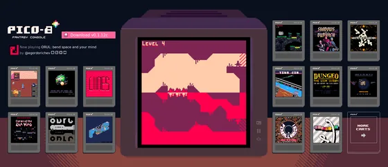 PICO-8の画面