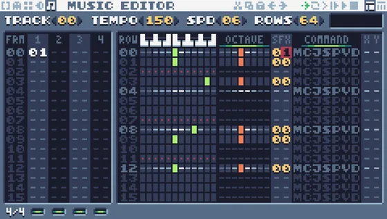 TIC-80の画面