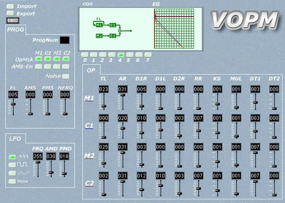 VOPMexの画面