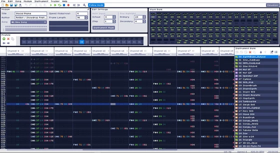 WaveTrackerの画面
